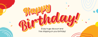 Lucky Birthday Facebook Cover Design