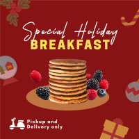 Holiday Breakfast Restaurant Instagram post Image Preview