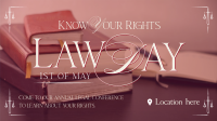 Law Day Greeting Facebook event cover Image Preview