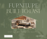 Minimalistic Furniture Sale Facebook post Image Preview