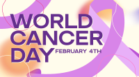 Gradient World Cancer Day Animation Preview