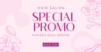 Beauty Salon Discount Facebook ad Image Preview