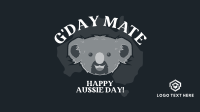 Happy Aussie Koala Facebook event cover Image Preview