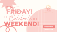 Friday Party Weekend Facebook Event Cover Design