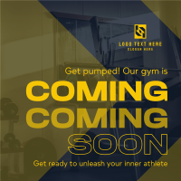 Fitness Gym Opening Soon Instagram Post Preview