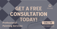 Painting Service Consultation Facebook Ad Image Preview