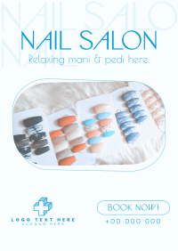 Simple Nail Salon Flyer Design