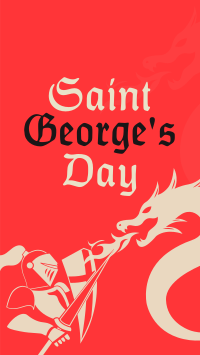 Saint George's Celebration YouTube Short Design