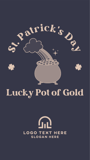Lucky Pot of Gold Facebook story Image Preview
