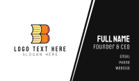 Orange Books Business Card Preview