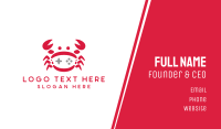 Red Crab Gaming Business Card Preview