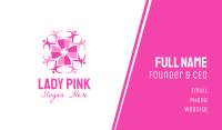Pink People Group Business Card Image Preview