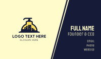 City Building Sanitizer Business Card Preview