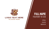 Lucky Dice Mug Cup Business Card Preview