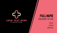 Plus & Cross Business Card Preview