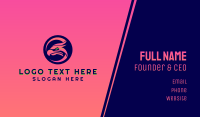 Gaming Falcon Mascot  Business Card Image Preview