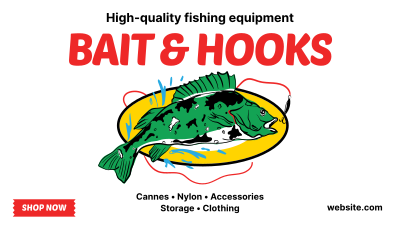 Bait & Hooks Fishing Facebook event cover Image Preview