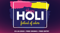 Festival of Colors Facebook event cover Image Preview