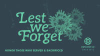 Service and Sacrifice Facebook Event Cover Image Preview