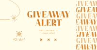 Giveaway Alert Facebook Ad Image Preview