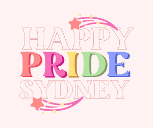 Happy Pride Text Facebook Post Image Preview