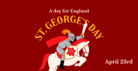 Happy St. George's Day Facebook ad Image Preview