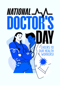 Doctor's Day Celebration Poster Image Preview