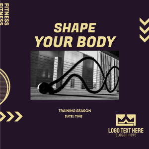 Shape Your Body Gym Instagram post