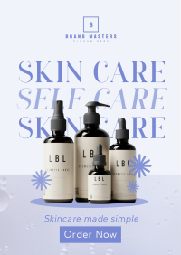 Skin Care Products Poster Image Preview