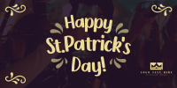 Happy St. Patrick's Day Twitter Post Preview