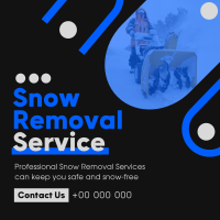Minimal Snow Removal Linkedin Post Image Preview