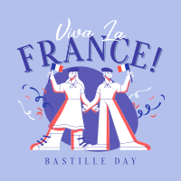 Wave Your Flag this Bastille Day Linkedin Post Image Preview