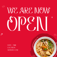 Asian Cuisine Instagram Post Design
