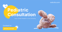 Pediatric Bunny Facebook Ad Design
