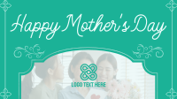 Elegant Mother's Day Greeting Animation Image Preview