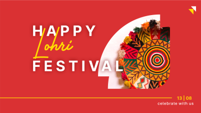 Lohri Fest Facebook event cover Image Preview