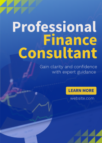 Professional Finance Consultant Flyer Image Preview