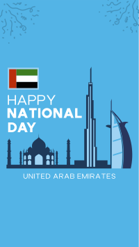 UAE National Day Landmarks Instagram story Image Preview