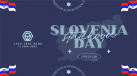 Minimalist Slovenia Statehood Day Animation Preview