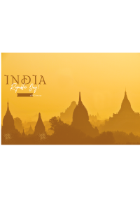 India Scene Flyer Design