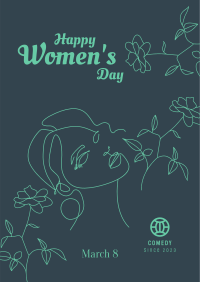 Floral Women's Day  Poster Image Preview