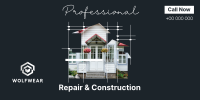 Repair and Construction Twitter Post Image Preview