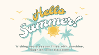 Vintage Summer Greeting Video Image Preview