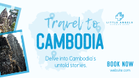 Travel to Cambodia Facebook Event Cover Design