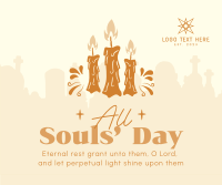 All Souls Day Prayer Facebook Post Design