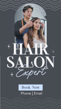 Hair Salon Expert Facebook story Image Preview