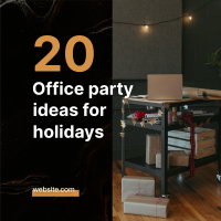 Office Holidays Instagram post Image Preview