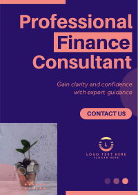Modern Professional Finance Consultant Agency Flyer Image Preview