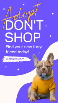 New Furry Friend Instagram story Image Preview