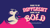 Dare To Be Bold Facebook Event Cover Design